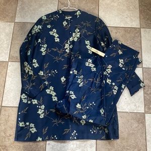 Amanda Smith silk tunic set